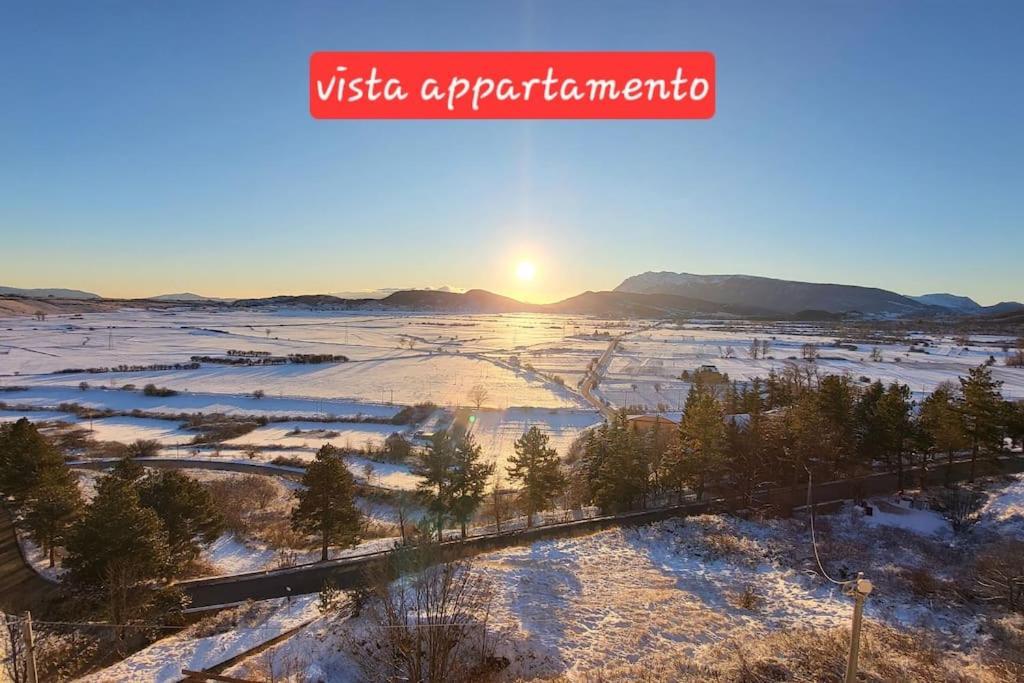 Attico E Super Attico Panoramico Lägenhet Rocca di Cambio Exteriör bild