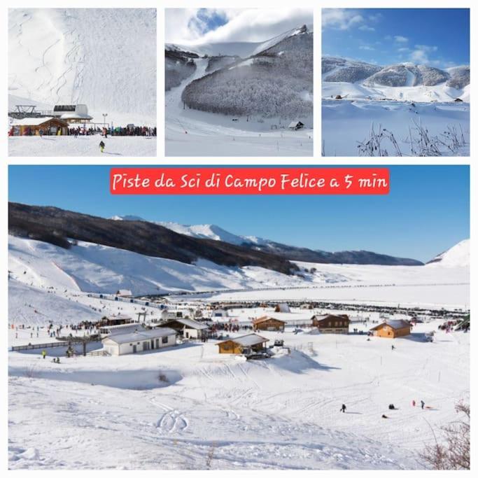 Attico E Super Attico Panoramico Lägenhet Rocca di Cambio Exteriör bild